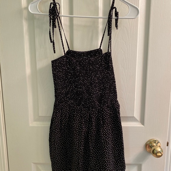 Forever 21 Dresses & Skirts - Black Polka Dot Romper